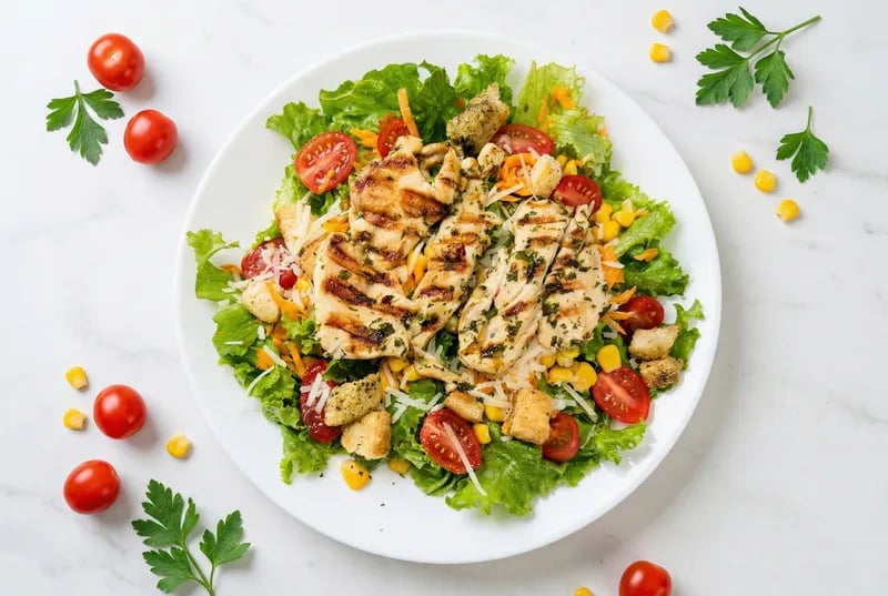 Ensalada con Pollo